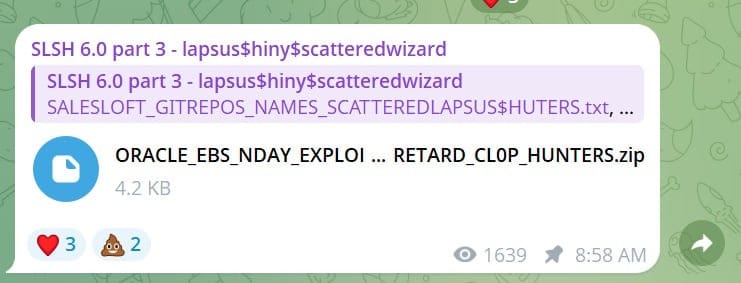 Clop Attacks Oracle E-Business Suite Users with 0-Day Vulnerability