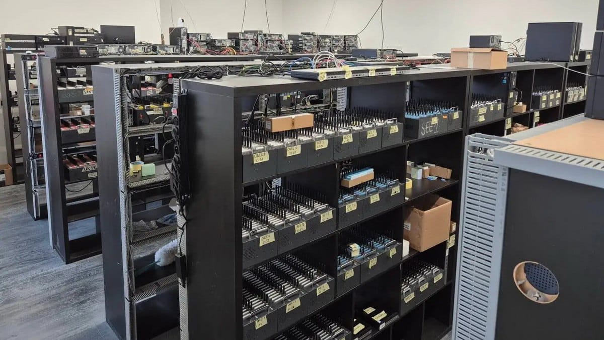 Europol Dismantles Global SIM Farm Network Behind 49 Million Fake Accounts