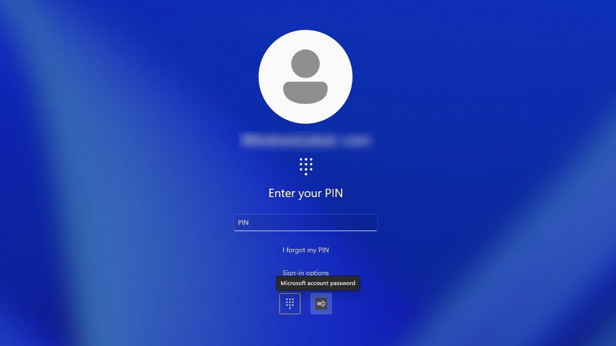 Microsoft: Windows Update Hides Password Login Button